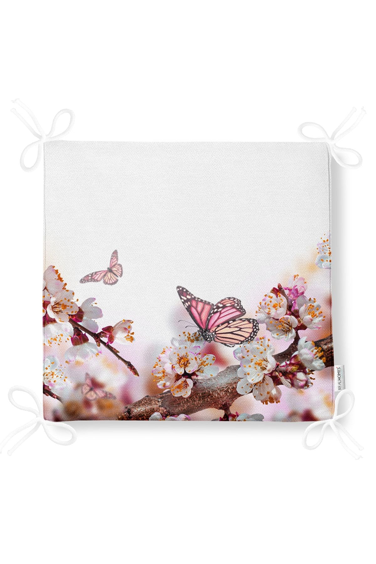 Realhomes-Modern Butterfly Digital Printed Zippered Chair Cushion 5