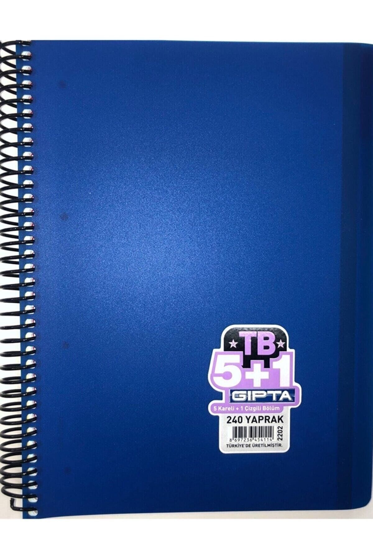 Gıpta-Tb Separator în spirală Capac PP (a4) 240 coli 5+1 3