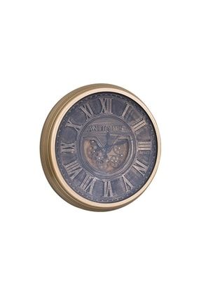 Antiques Çarklı Duvar Saati Altın 80 Cm Dk-9093 004649
