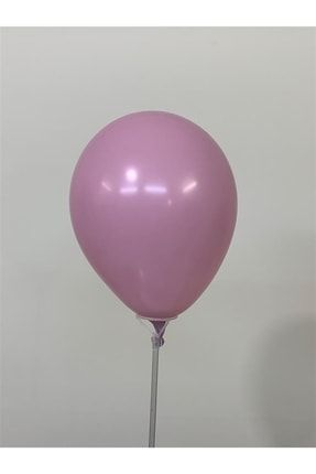 Retro Toz Pembe Balon 5 Inç - 10 Adet stokkodum01169
