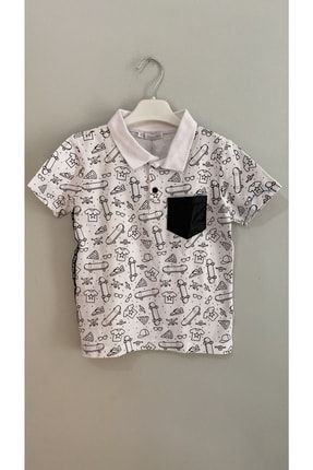 Erkek Çocuk Polo Yaka Cepli T-shirt TYC00419420070