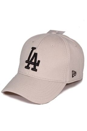 La Los Angeles Logolu Unisex Bej Şapka TYC00194668279