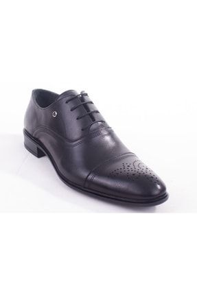 Dma08-812 Siyah Klasik Erkek Deri Ayakkabı DMA08-812DGSTRSYH