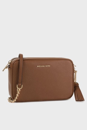 Michael Kors Logolu Ayarlanabilir Uzatma Askılı % 100 Deri Crossbodies Çanta ...