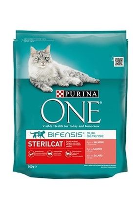 One Bifensis Yetişkin Ve Kısırlaştırılmış Kediler Için Somonlu Tam Kuru Kedi Maması 800gr YBSHOPRT1017708