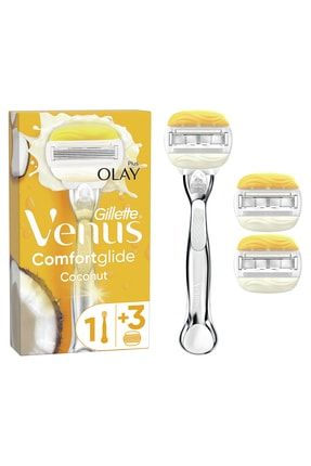 Venus Comfortglide Olay Kadın Tıraş Makinesi + 2 Yedek Tıraş Bıçağı 7702018469765