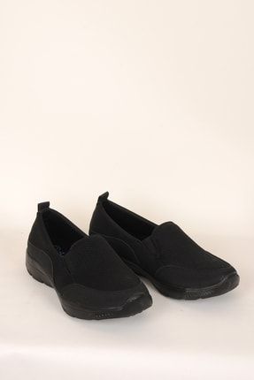 Siyah - Kadın Spor Ayakkabı File Ortapedik WMNSPR14