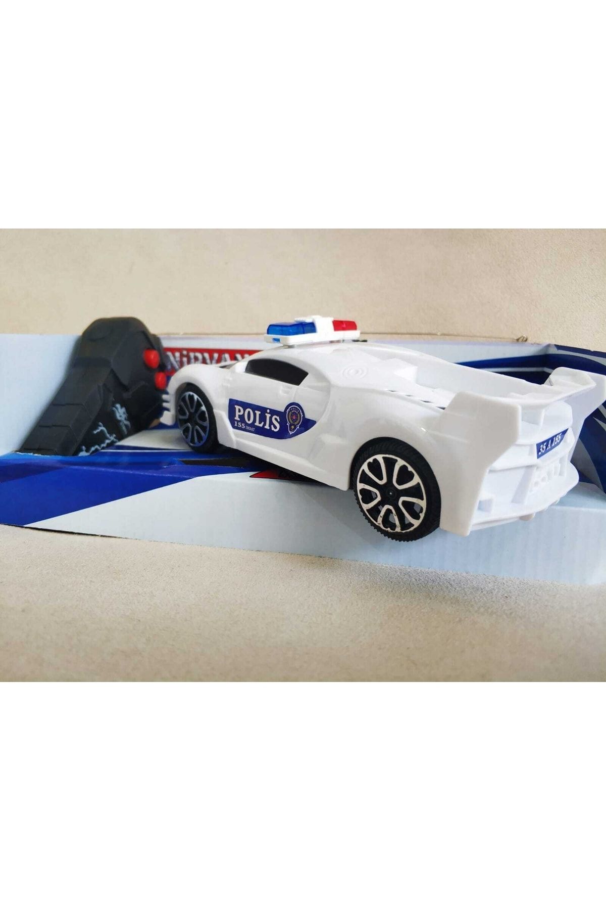 LRS STORE Uzaktan Kumandalı Araba Bugatti Polis Arabası Çift Fonksiyon Hediye Oyuncak IY10631