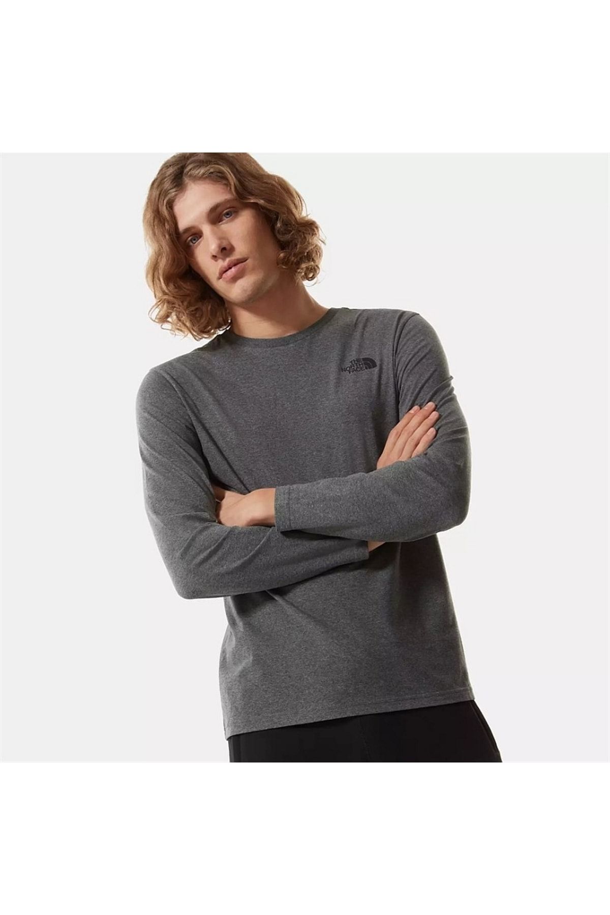 The north face men's crew long outlet sleeve shirt
