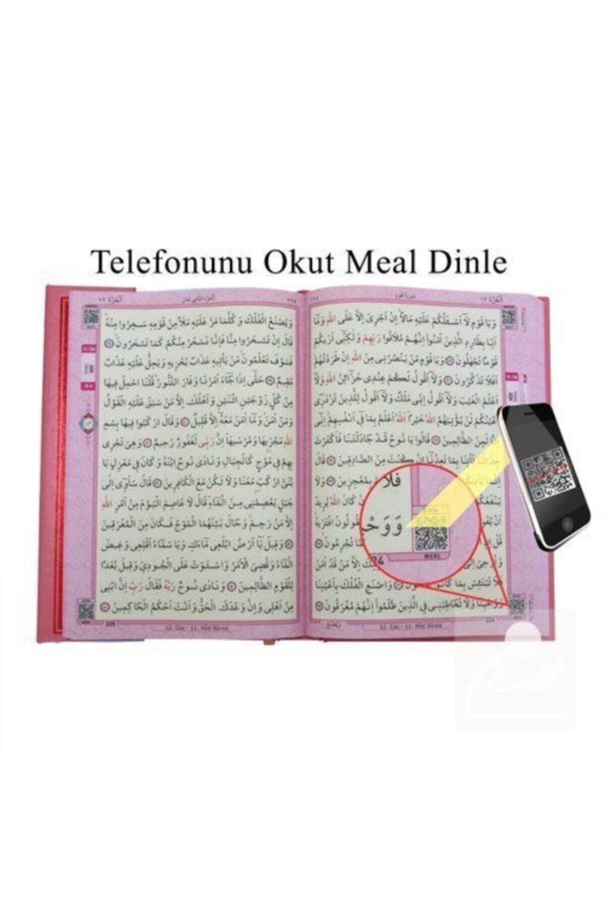 Merve Yayınları Kur'an-ı Kerim Bilgisayar Hatlı Pembe Renk Orta Boy (kur-an 014) Sesli Kur-an Diyanet Mühürlüdür fotoğrafı 3 (önizleme)