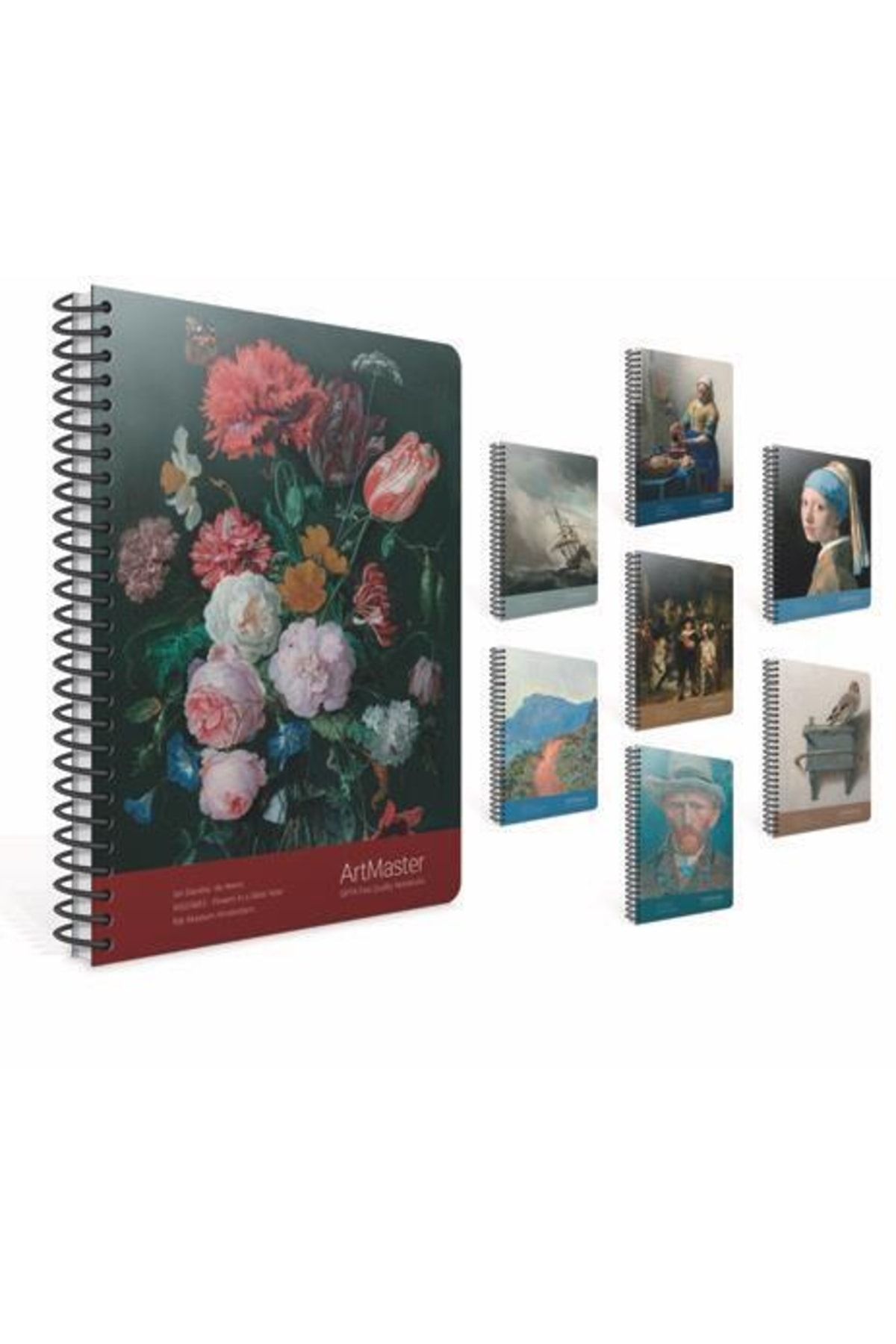 Gıpta-Notebook Art Master19x26 Spiral 100 Yp Checked 3661 / Gıpta 1