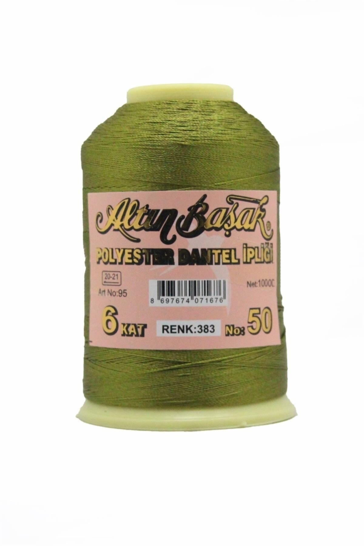 Polyester 100 Gr Lace Rope 6 Ply 50 No Color: 383