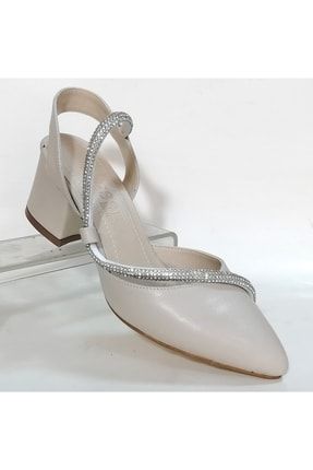 Kadın Sivri Taşlı Sandalet 1041
