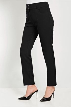 Kadın Klasik Kumaş Pantolon Slim Fit KDNPNTKMS1