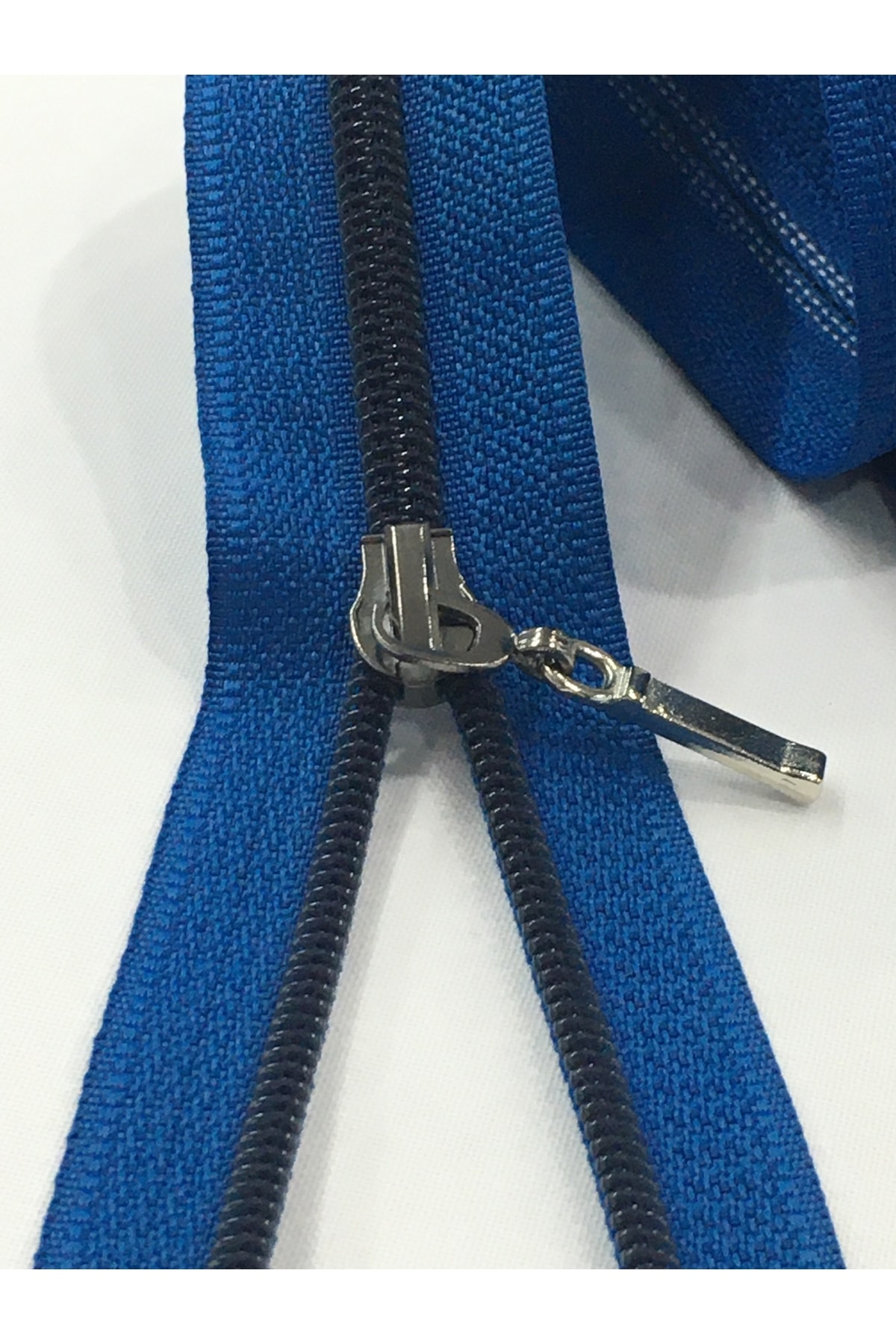 Tracksuit Coat Zipper 70 Cm Dark Blue