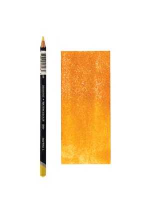 Watercolour Pencil Suluboya Kalemi 32860 Burnt Yellow Orc P-079616