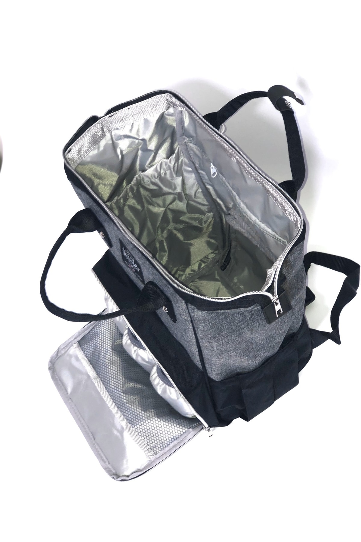 Harika ikizler Bebek Bakım Çantası + Termal (mama , Yemek Taşıma )çanta Seti fotoğrafı 6 (önizleme)