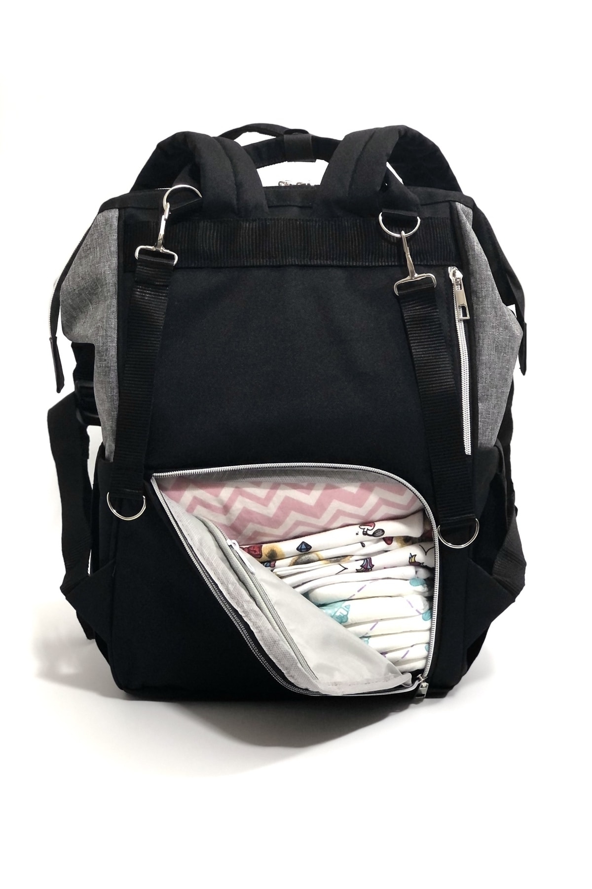 Harika ikizler Bebek Bakım Çantası + Termal (mama , Yemek Taşıma )çanta Seti fotoğrafı 7 (önizleme)