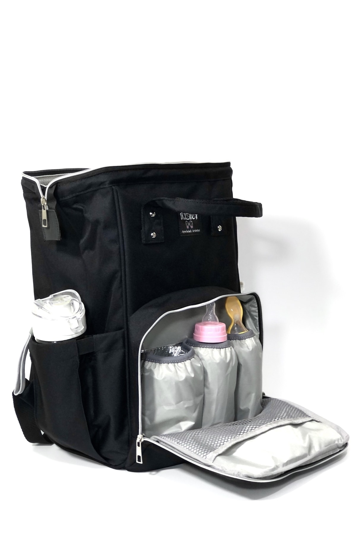 Harika ikizler Bebek Bakım Çantası + Termal (mama , Yemek Taşıma )çanta Seti fotoğrafı 7 (önizleme)