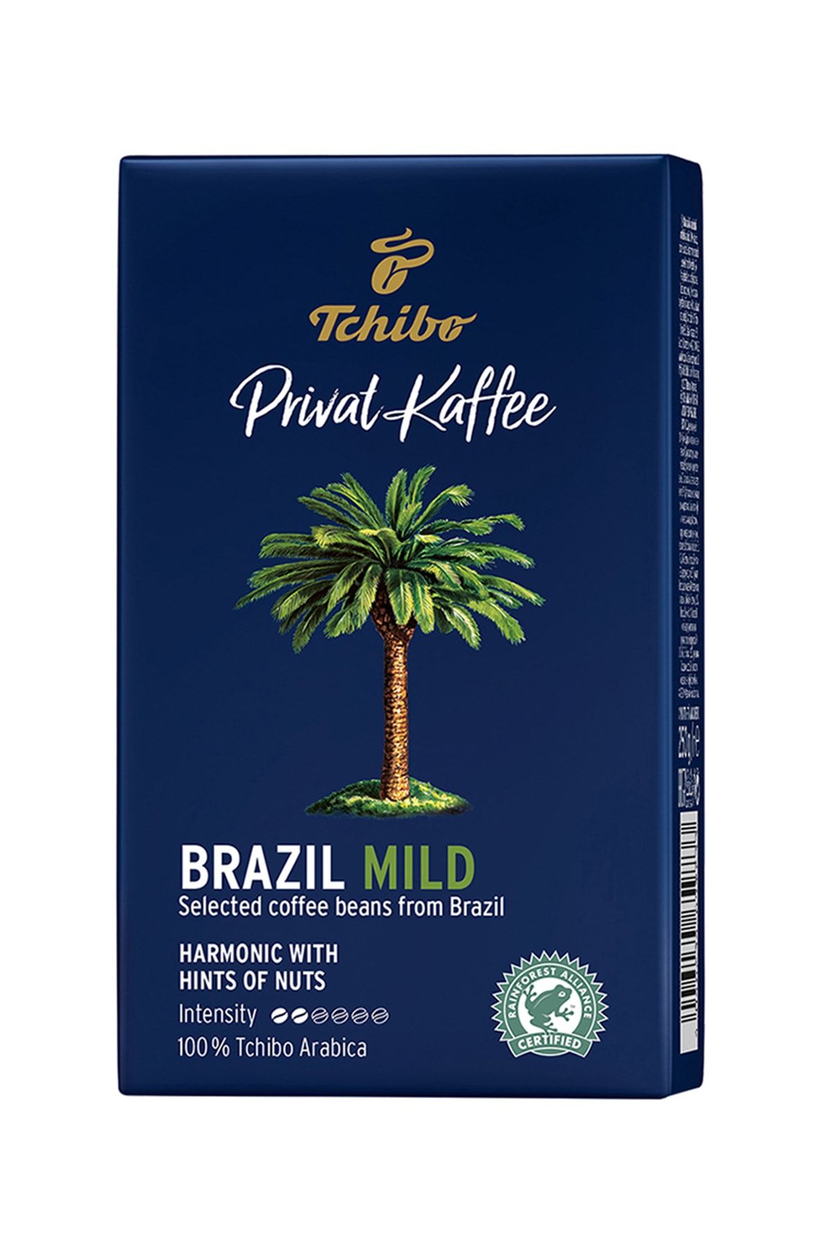 Tchibo Privat Kaffee Brazil Мягкий молотый фильтрованный кофе 250 г 40524