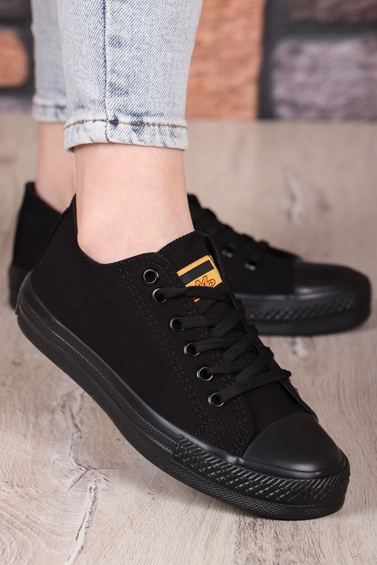 Siyah - 1842 Comfort Taban Unisex Convers Spor Ayakkabı 4 Renk