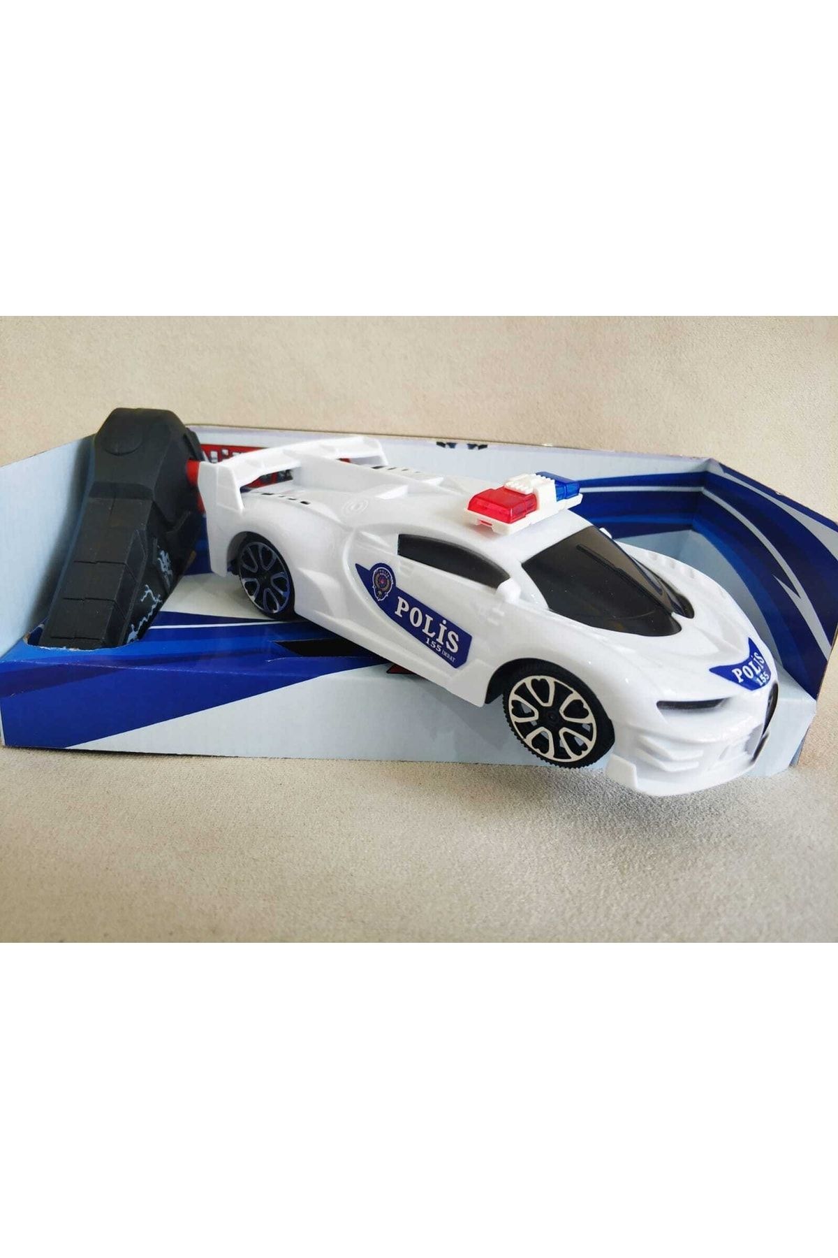 LRS STORE Uzaktan Kumandalı Araba Bugatti Polis Arabası Çift Fonksiyon Hediye Oyuncak IY10631