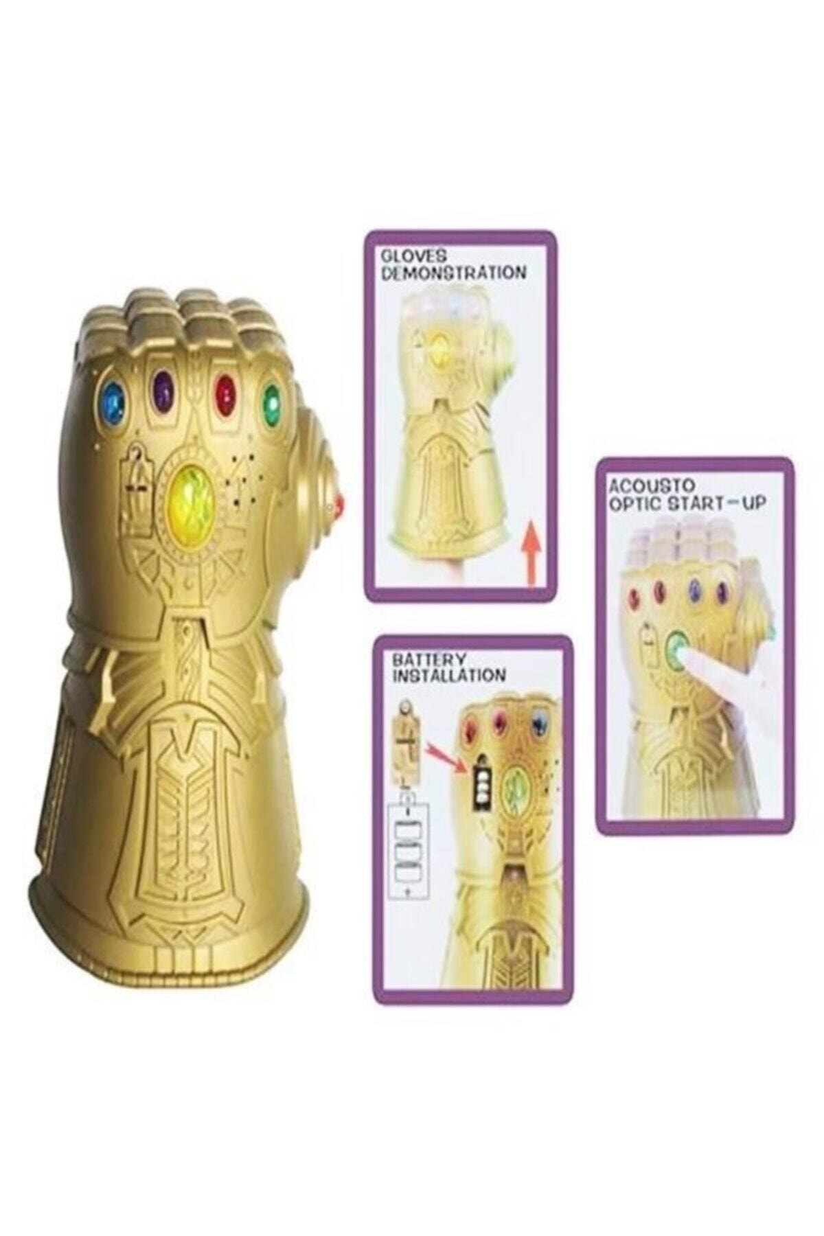Genel Markalar Kids Avengers Hero Attack Kutulu Thanos Eldiven Figür Wl5024 fotoğrafı 2 (önizleme)