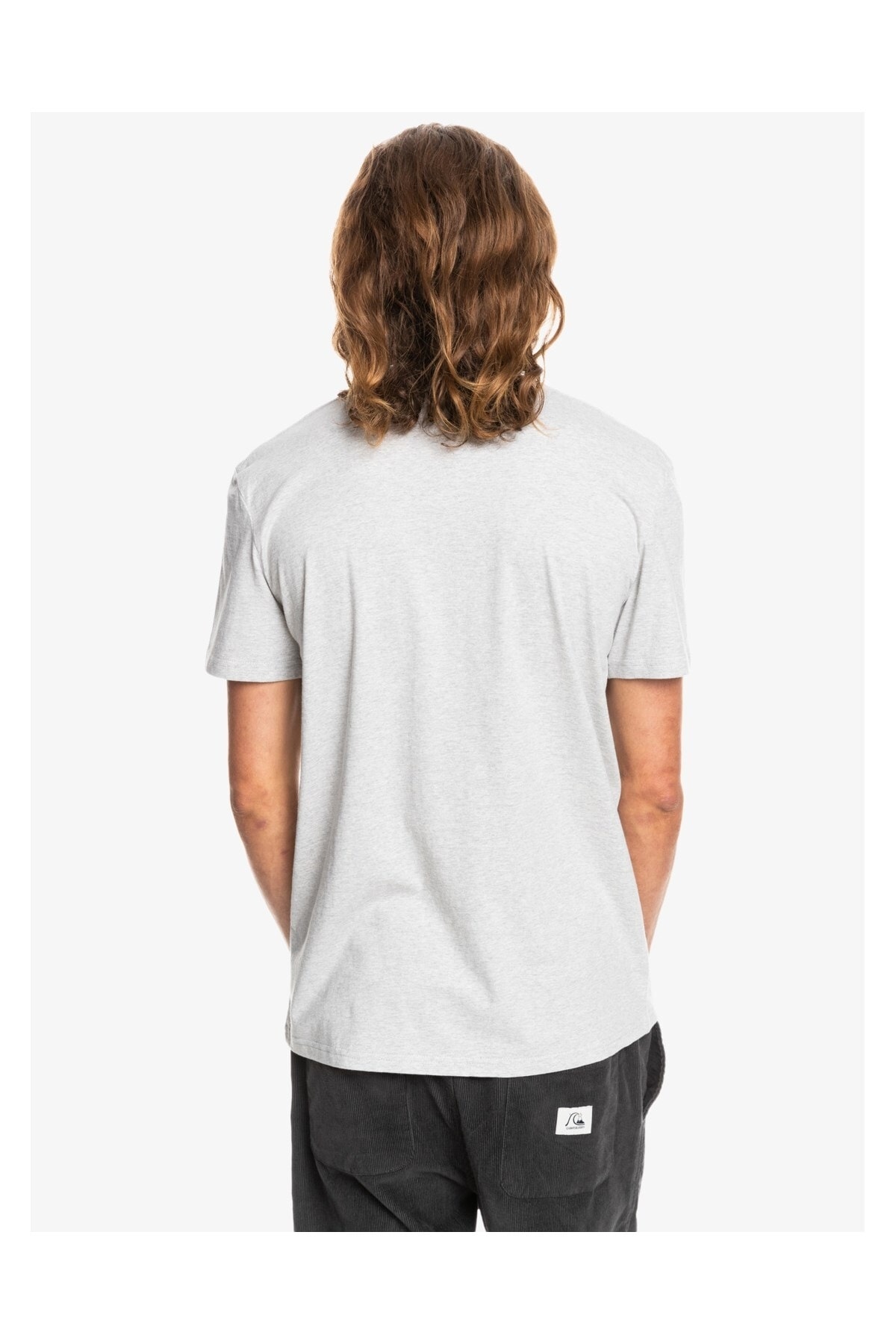 تیشرت مردانه خاکستری کوئیک‌سیلور | EQYZT06534-SGRH اورجینال - تصویر 4