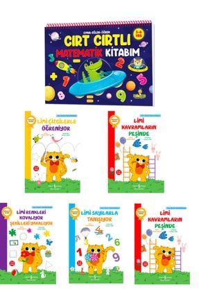 6 Kitap Dev Set Okul Öncesi Limi Eğitim Seti Ve 3-6 Yaş Yükselen Zeka Cırtlı Matematik TYC00400928579