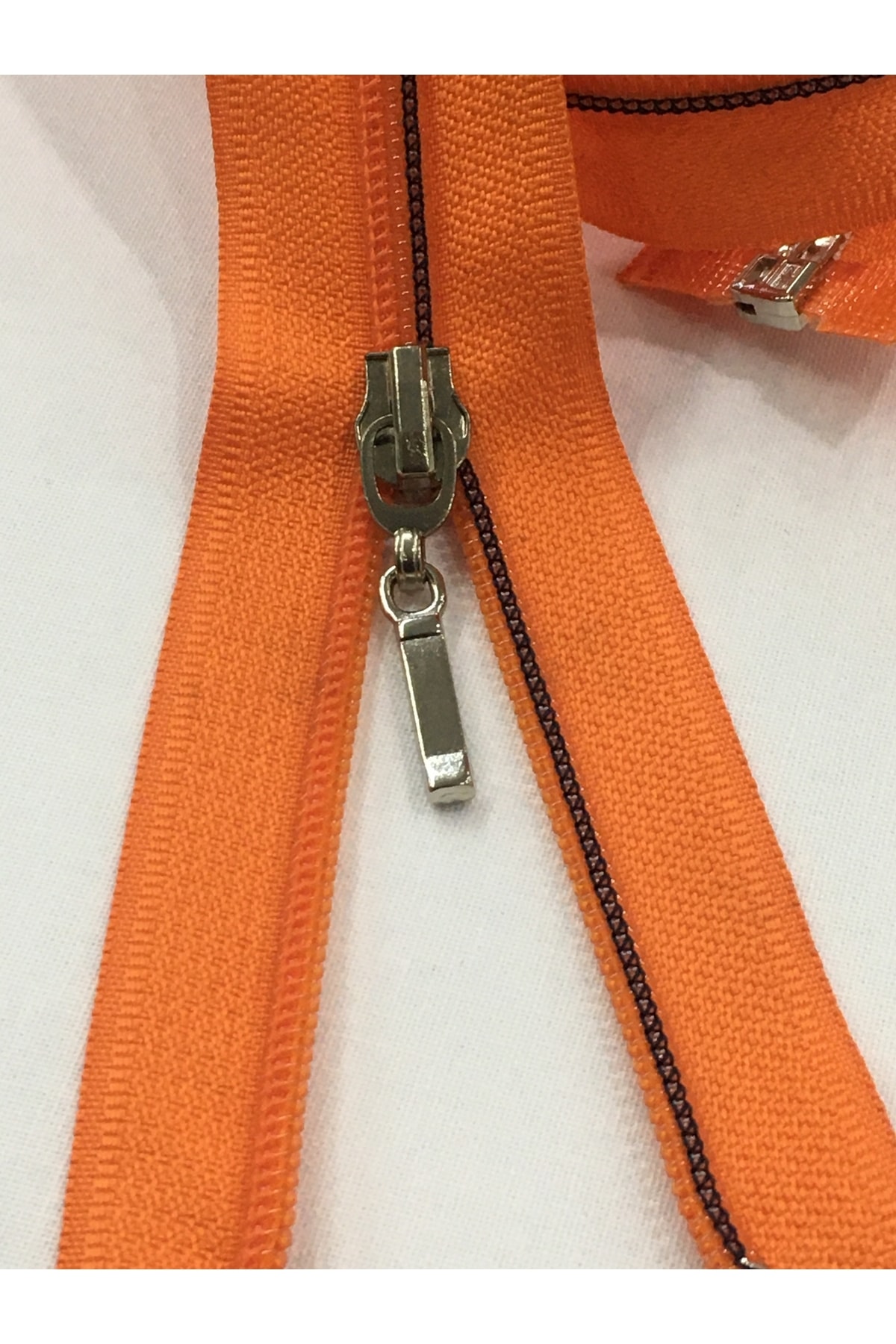 Tracksuit Coat Zipper 70 Cm Orange