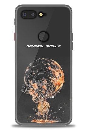 General Mobile Gm 9 Pro Kılıf Hd Baskılı Kılıf - Deer World + Temperli Cam tmgm-gm-9-pro-v-243-cm