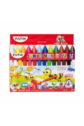 Mum Boya Jumbo Wax Crayons 12 Renk Mbjwc12ren