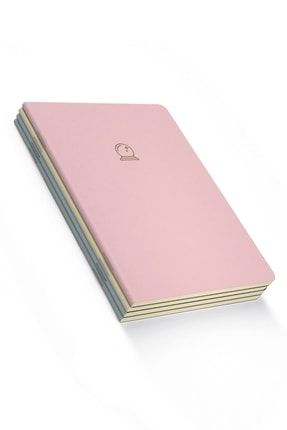 Magic Notebooks Series - Çizgisiz - 4 Defter - 48 Sayfa - 10,5x14cm 3683363711657