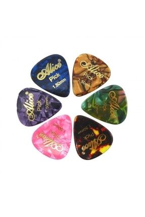 10 Adet Sedefli 0.96 1.2 Ve 1.5 Numara Bas Gitar Penası-10 Adet AL1215-10