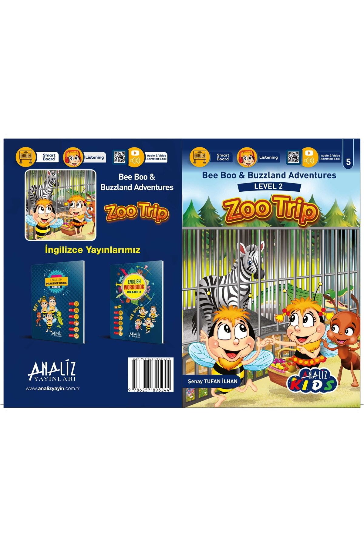 Analiz Yayınları 2. Sınıf İngilizce Bee Boo 5'li Hikaye Seti / Şenay Tufan İlhan / Analiz Yayınları / 9786257893244 fotoğrafı 6 (önizleme)