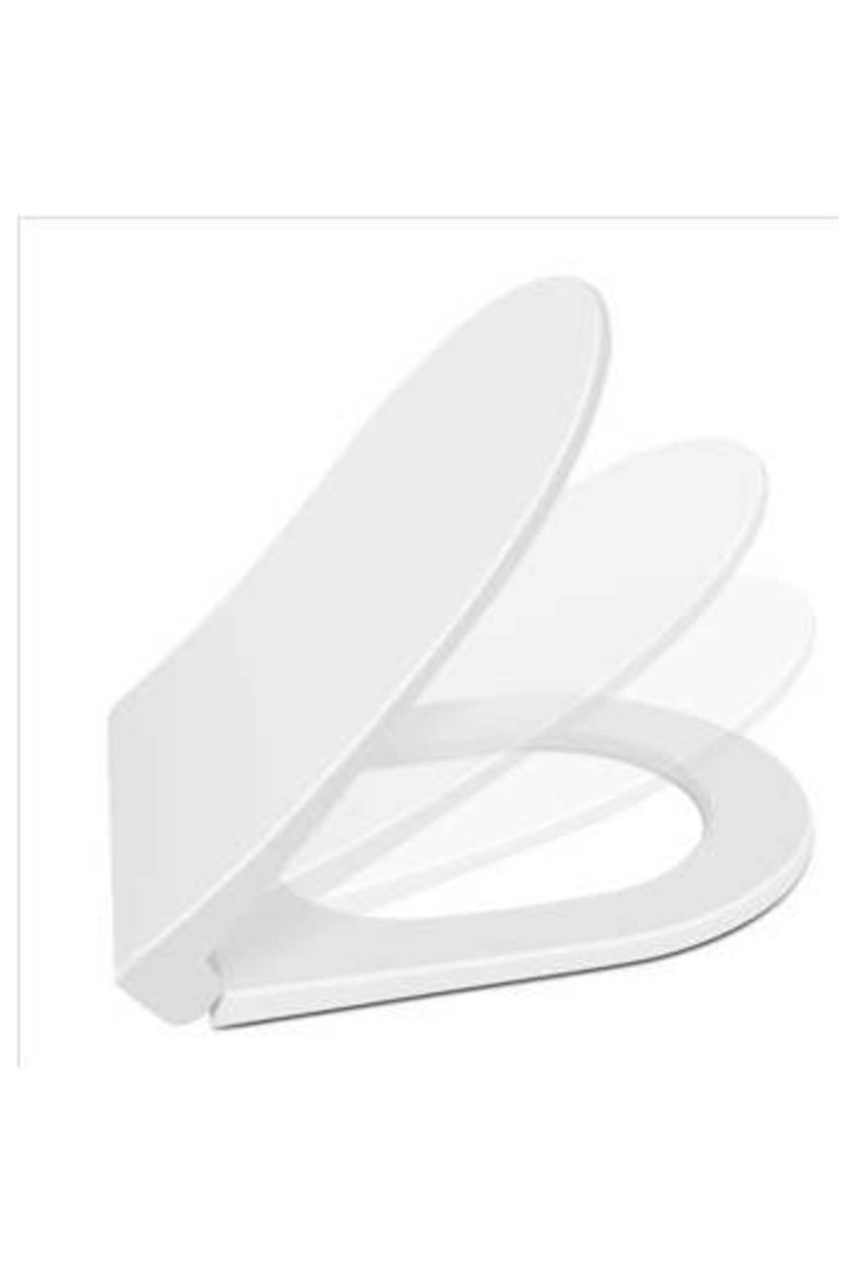 NKP Slim Inci Yavaş Kapanan Soft Close Amartisörlü Klozet Kapağı