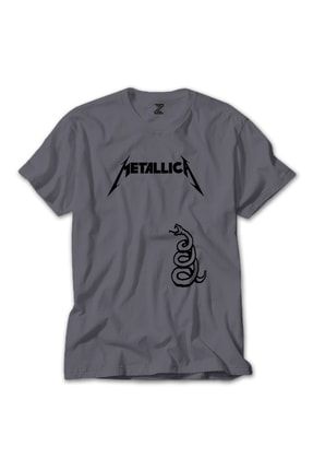 Metallica Snake Gri Tişört RT0527G