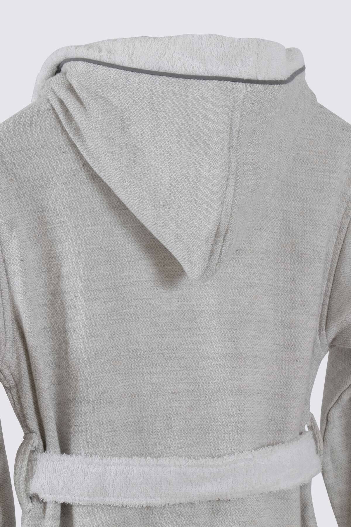 حوله پسرانه خاکستری اکوکاتنEcocotton | ECBHSN-R002 اورجینال - تصویر 4
