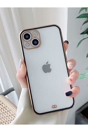 Tasarım Ödüllü Iphone 13 Uyumlu Lüks Lens Korumalı Şeffaf Arka Kapak Akademi-KamKor-Elktrz13