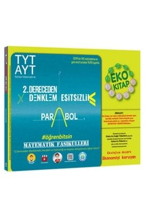 Tonguç Tyt-ayt Ikinci Dereceden Denklemler-parabol-eşitsizlikler Eko STK.014402