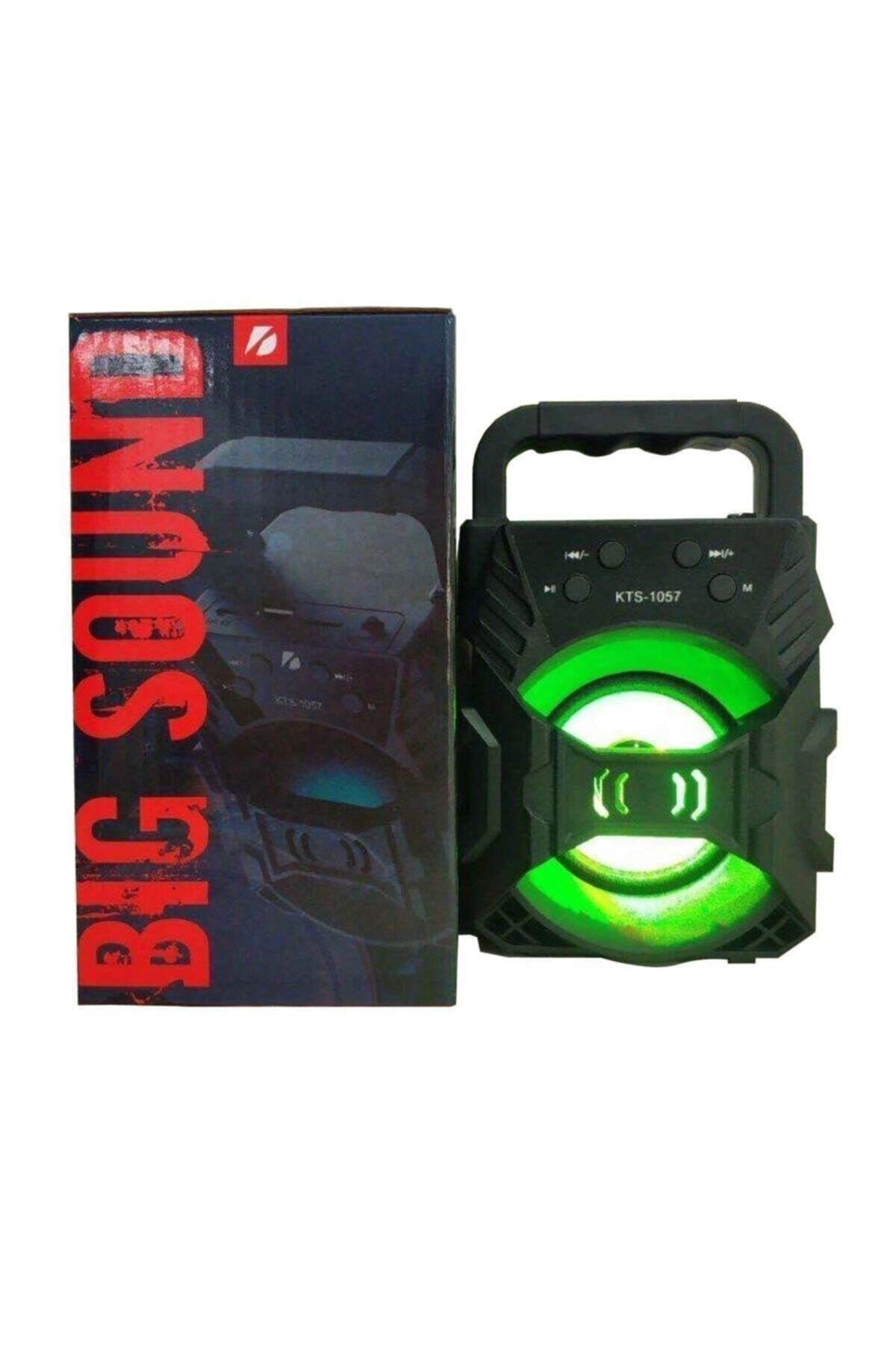Kts 1057 Taşınabilir Bluetooth Hoparlör / - Işıklı Ses Bombası 4