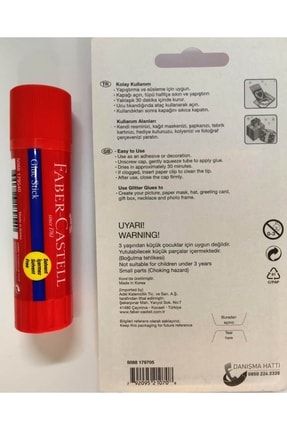 Faber-castell 40 Gr. Glue Stick + 5 'li Simli Yapıştırıcı İKRASİMLİSET01