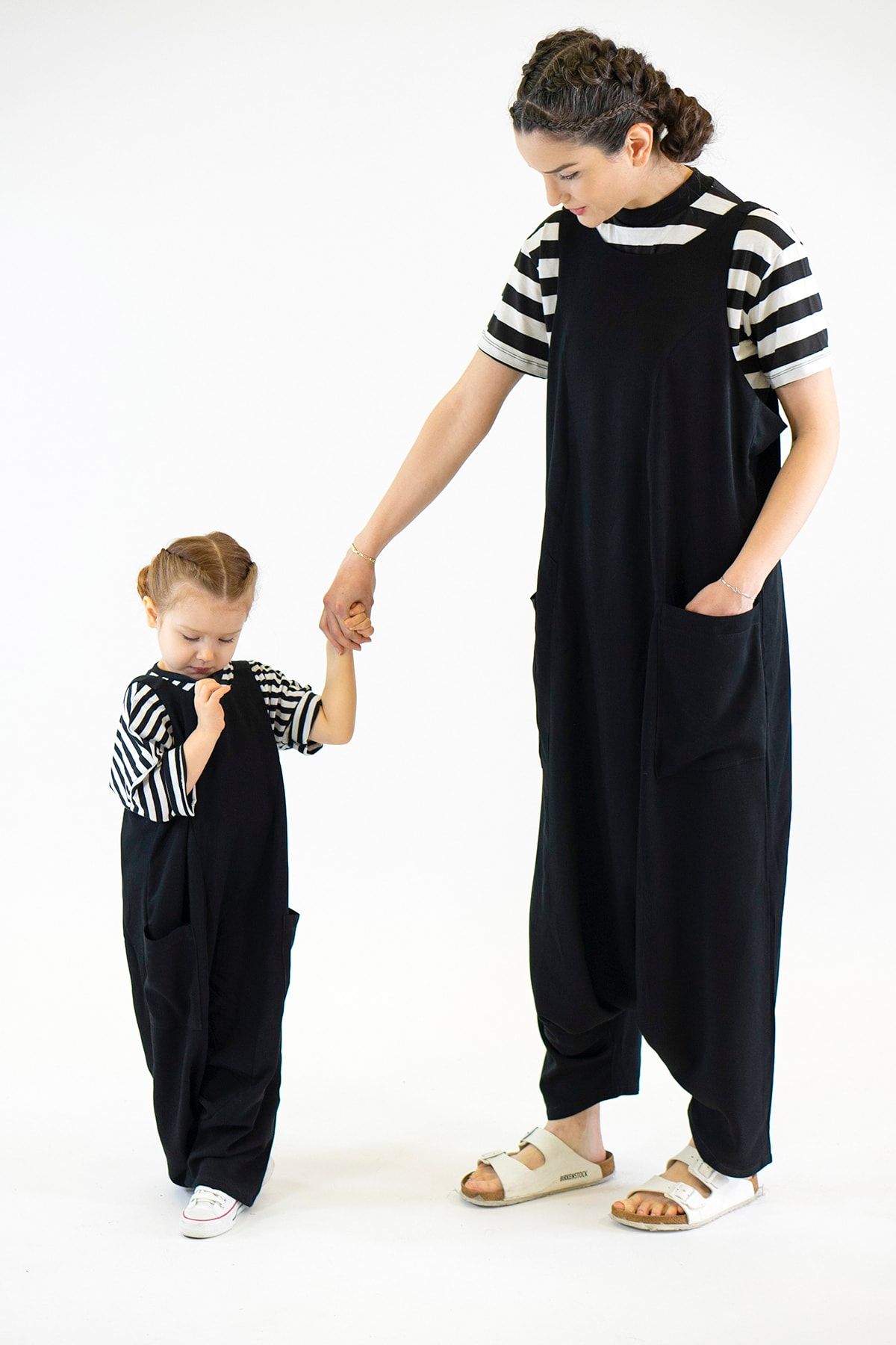Black store tshirt jumpsuit