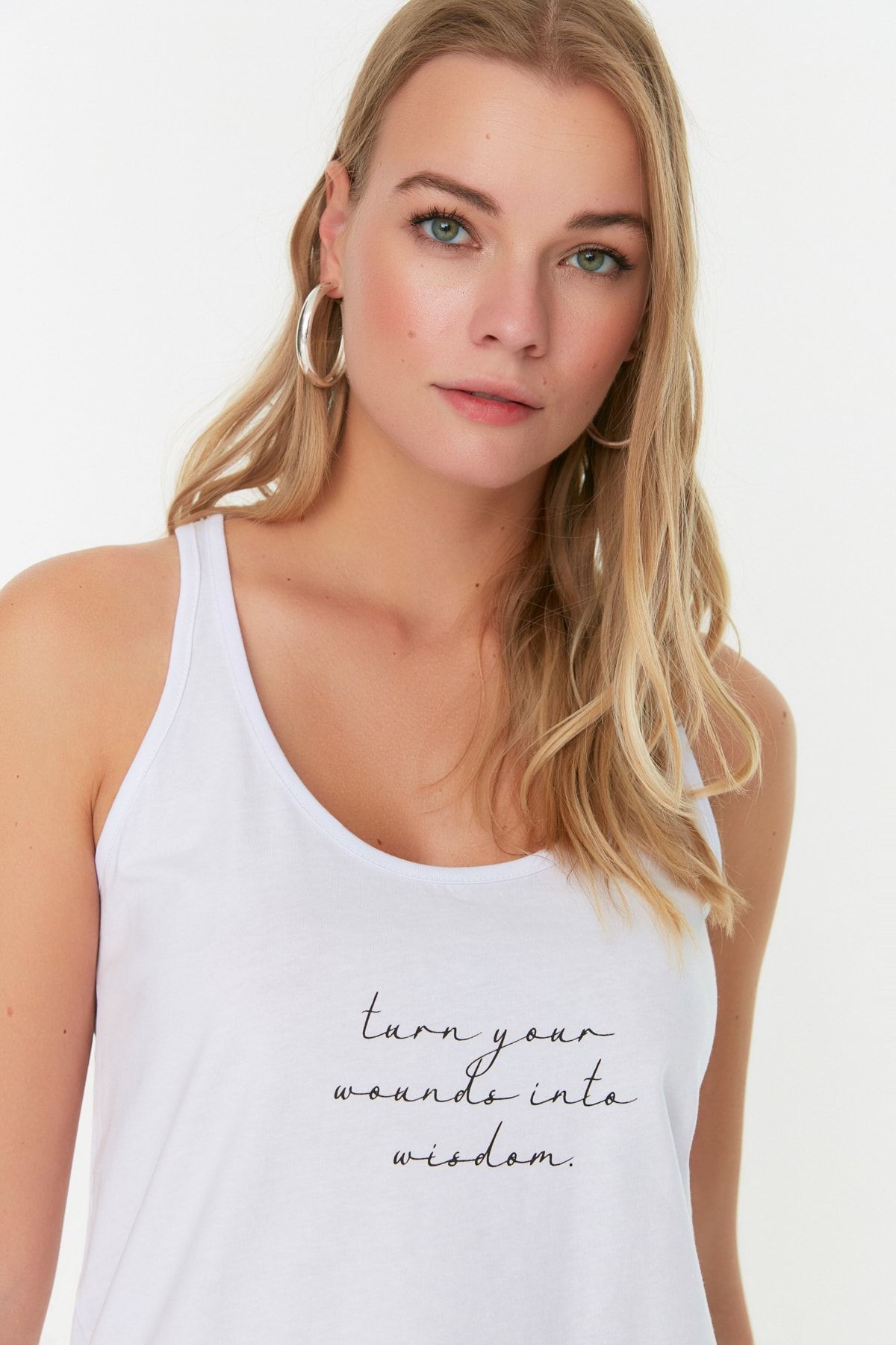 Trendyol Collection Unterhemd Weiß Regular Fit Fast ausverkauft