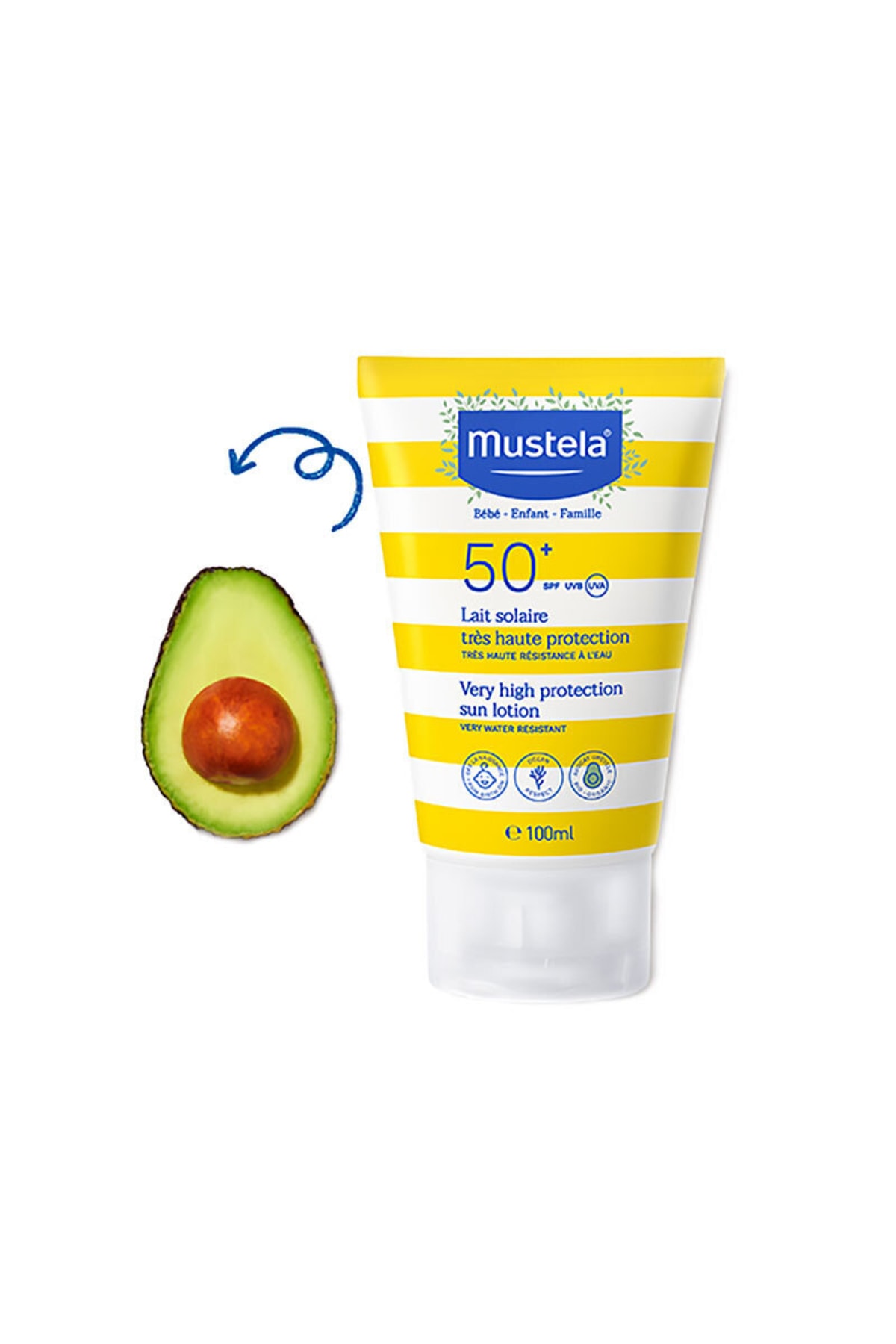 Mustela Çok Yüksek Koruma Faktörlü Spf 50 Güneş Losyonu 100 Ml + Vücut Losyonu 50 Ml fotoğrafı 2 (önizleme)