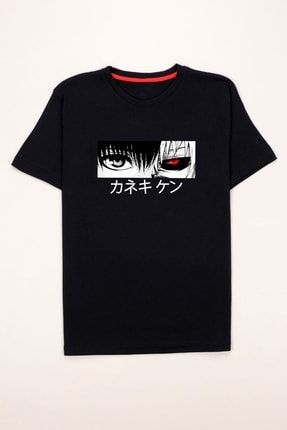 Unisex Kore Modası Baskılı Tasarım Tshirt TSH-kırmızı-göz