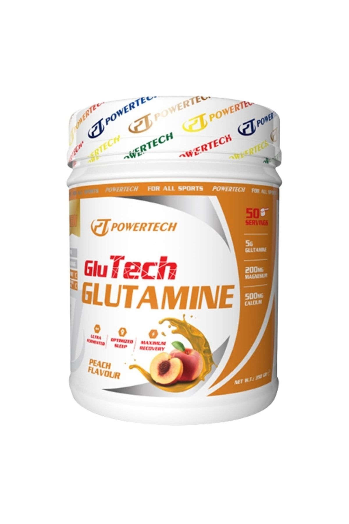 POWERTECH 5power Whey Protein Tozu 80 Servis Muz - Bcaa 50 Servis - Glutamine 50 Servis NE11518
