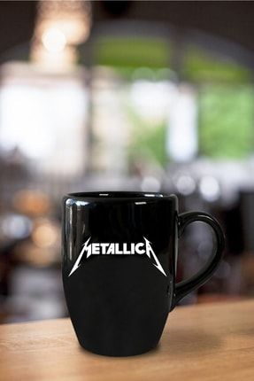 Metallica Siyah Kupa Bardak Kahve Kupası Kahve Fincanı KUP540