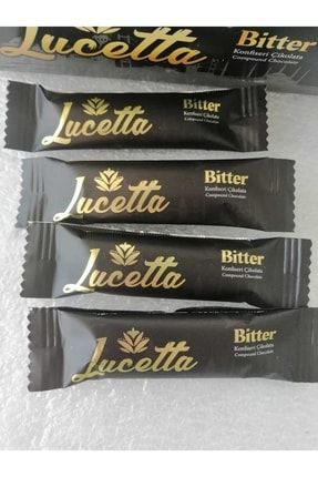 Lucetta Bitter Kahve Yanı Konfiseri Çikolata 7 Gr 50 Adet LUCETTA