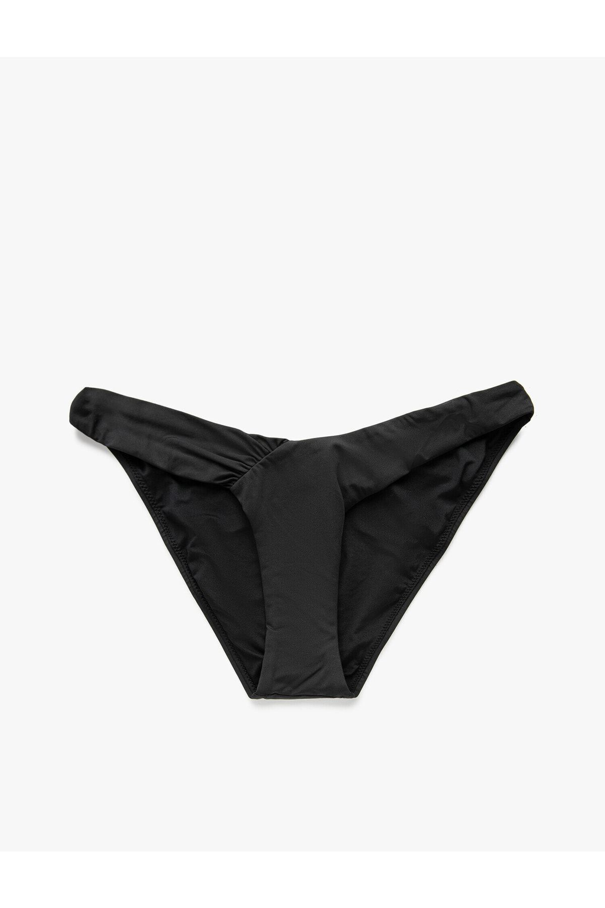 Koton Bikini-Hose Schwarz Unifarben